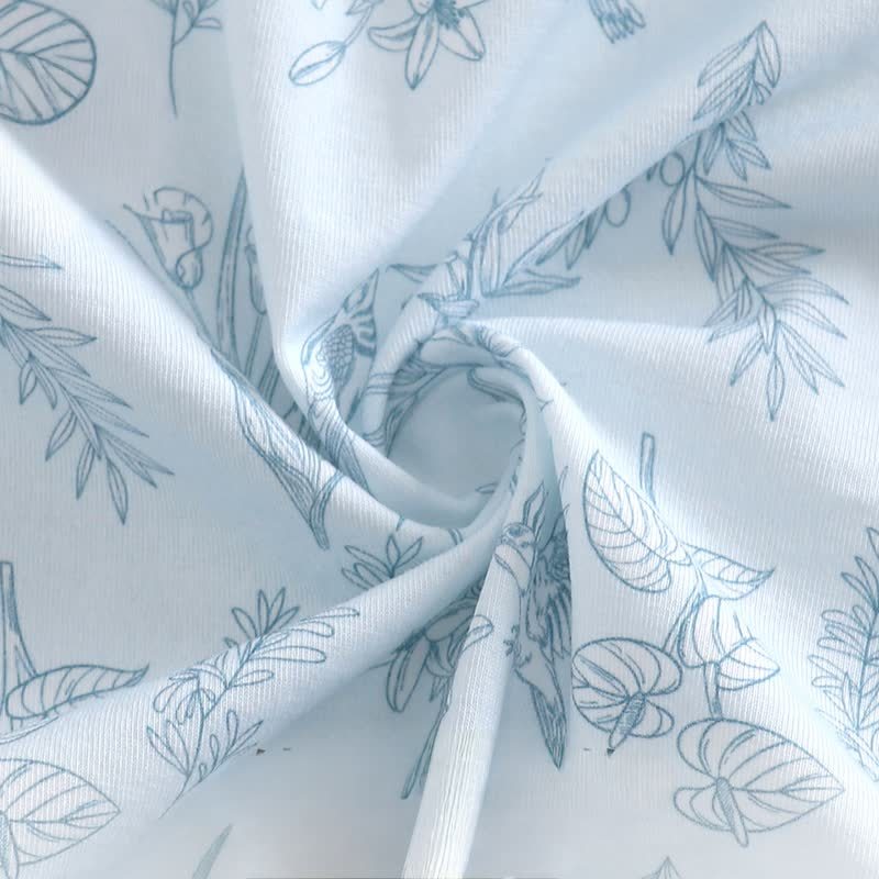 Baby Birds and Flowers Kimono Romper - image 8