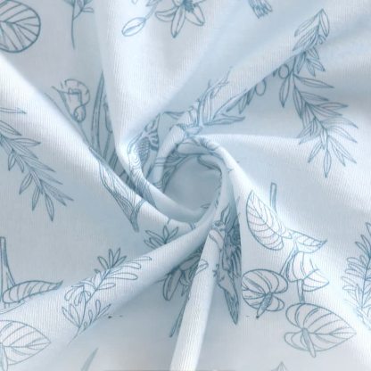 Baby Birds and Flowers Kimono Romper - image 8