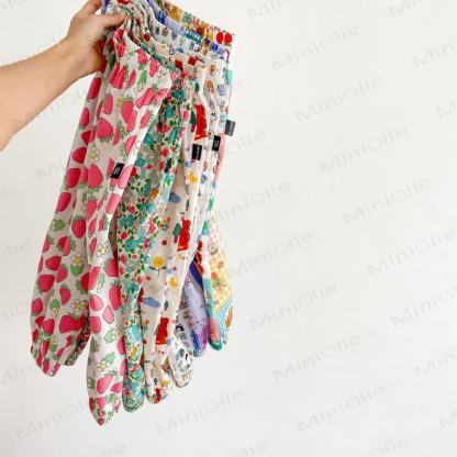 Toddler Colorful Bear Flower Strawberry Pants - image 6