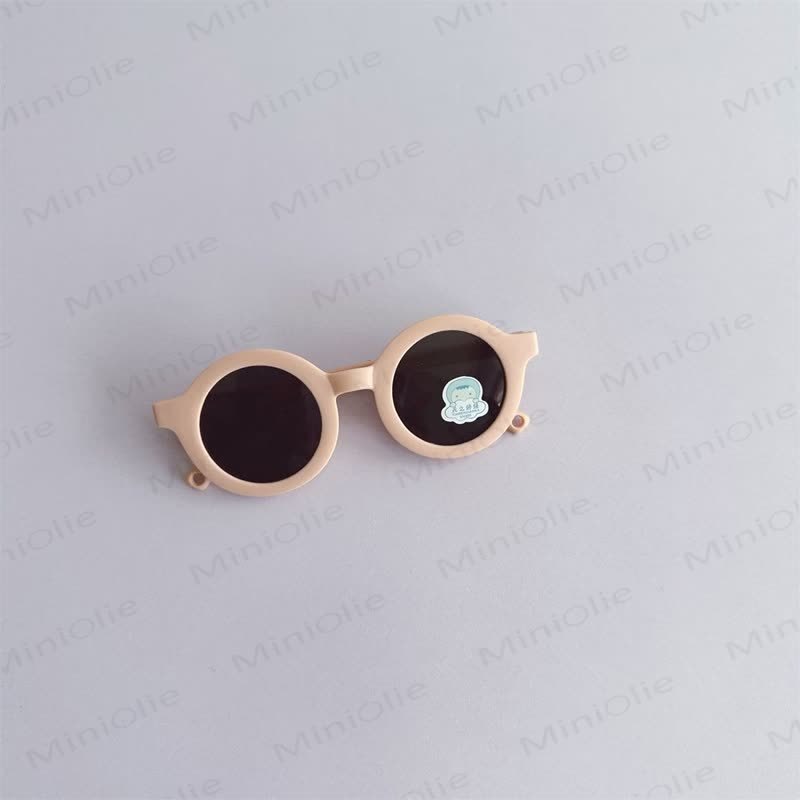 Baby Fashion Cute Round Sunglasses - Pink - 3-24M - image 7