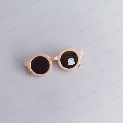 Baby Fashion Cute Round Sunglasses - Pink - 3-24M - image 7