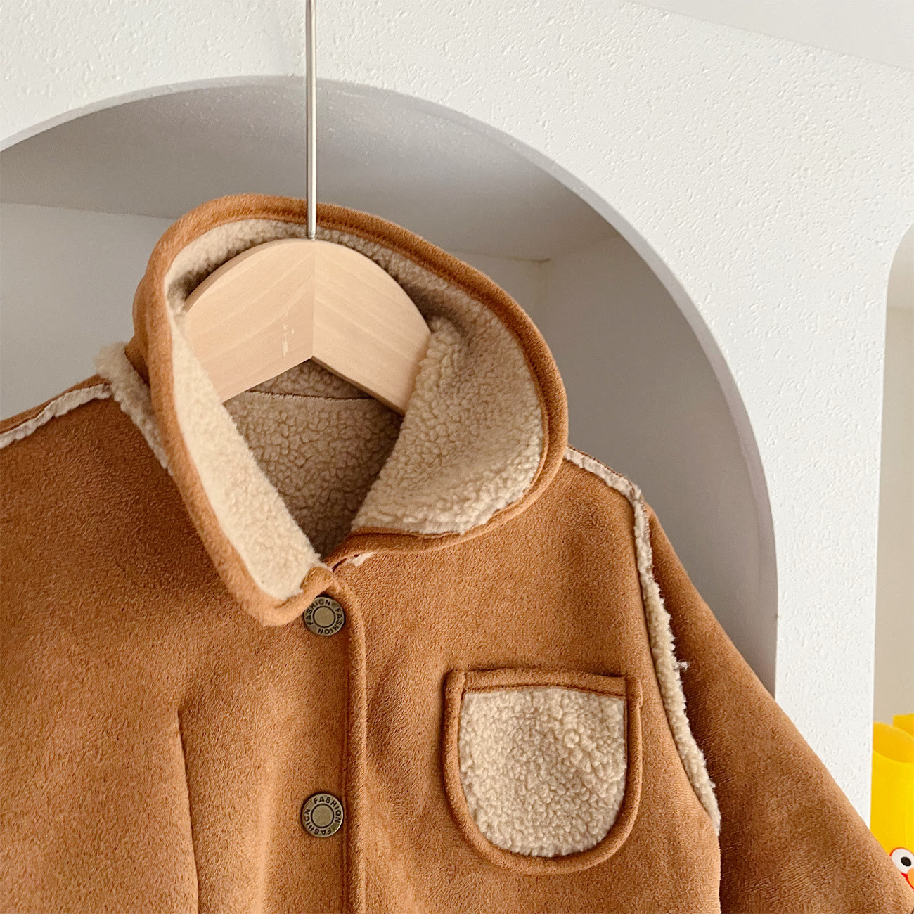  Baby Polo Reversible Fleece Romper - image 14