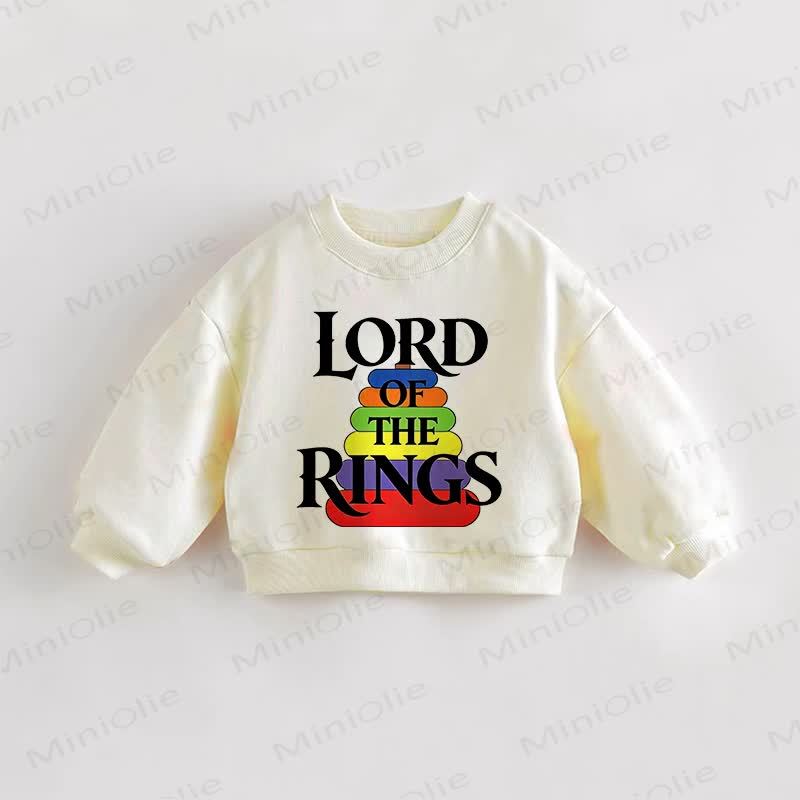LORD OR THE RINGS Baby Toddler Sweatshirt - Cream - 3-5T - image 1