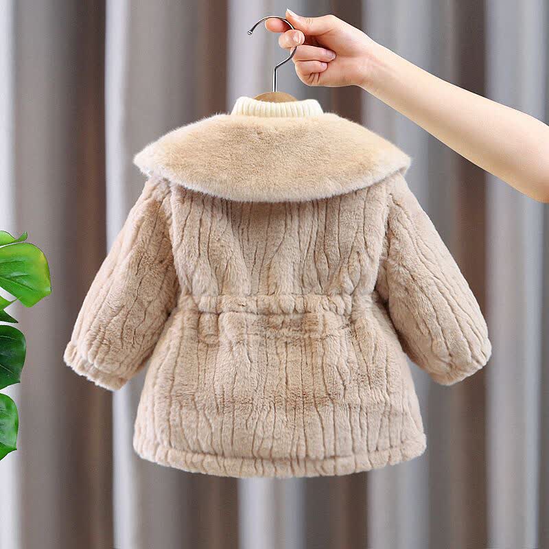 Baby Toddler Fleece Bow Quilted Outerwear - image 2