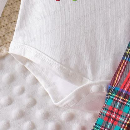 MY 1ST CHRISTMAS Baby Plaid 2-Piece Set with Hat - image 28