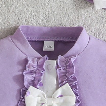 Baby Girl Bow Love Heart Romper with Headband - image 18