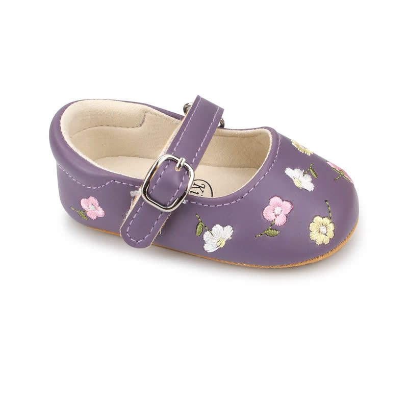 Baby Flower Embroidered Shoes - image 38