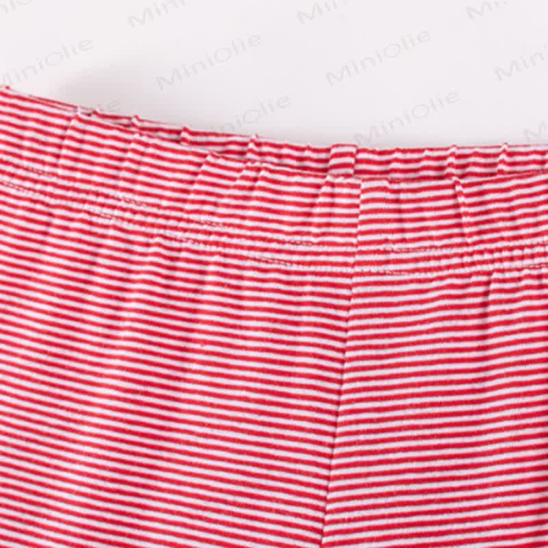 Toddler Christmas Graphic Sweatshirt and Striped Pants Set - image 7