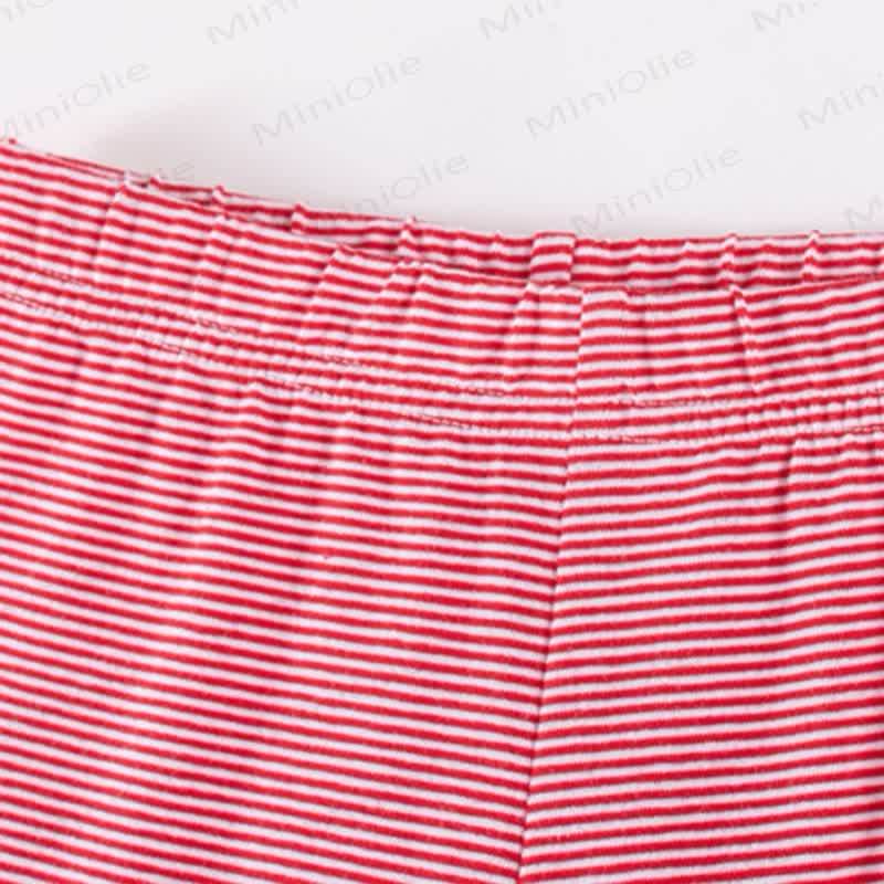 Toddler Christmas Graphic Sweatshirt and Striped Pants Set - image 7