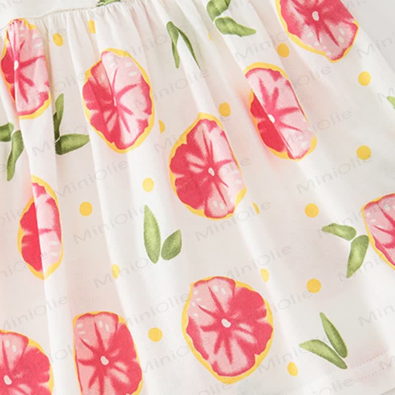 Baby Toddler Girl Fruit/Animal Print Short-sleeve Summer Dress - image 19