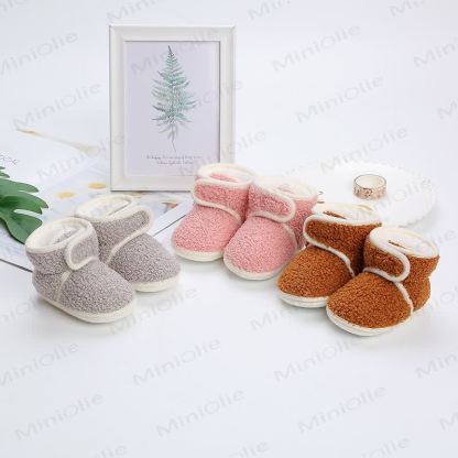 Baby Christmas Plush Warm Shoes - image 7 - image 8