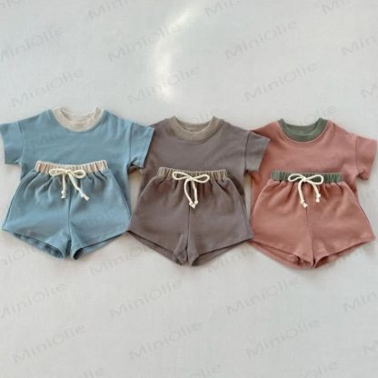 Baby 2-Piece Soft Sweatsuit Loose Set - image 5