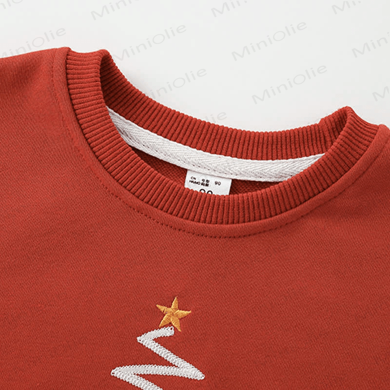 HAPPY Family Matching Christmas Tree Sweatshirt - image 13