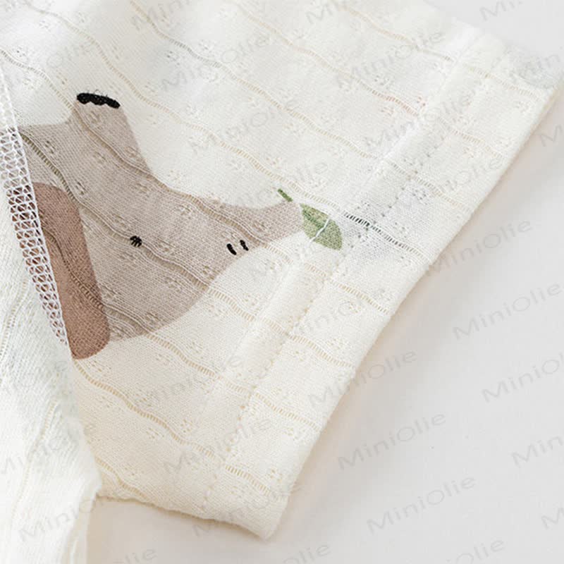Baby Breathable Cotton White Romper - image 9