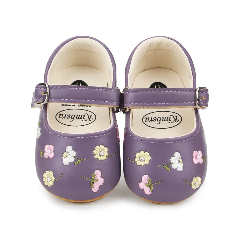 Baby Flower Embroidered Shoes - image 39