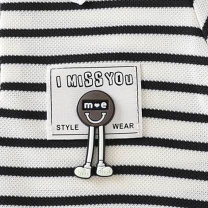 Toddler Girl Animal/Slogan Striped Polo Dress - image 11