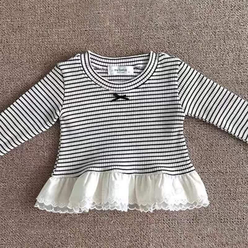 Baby Toddler Girl Top/Pants - Stripe Top - 5-7T - image 6