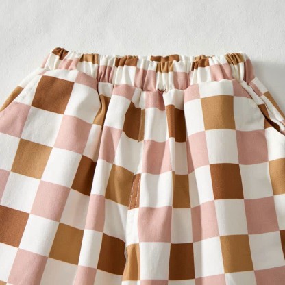 Baby Checkerboard Print Pants - image 6
