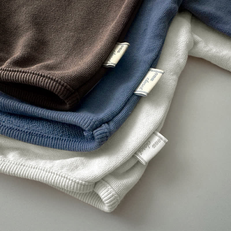 Baby Toddler Solid Color Loose T-Shirt - image 15