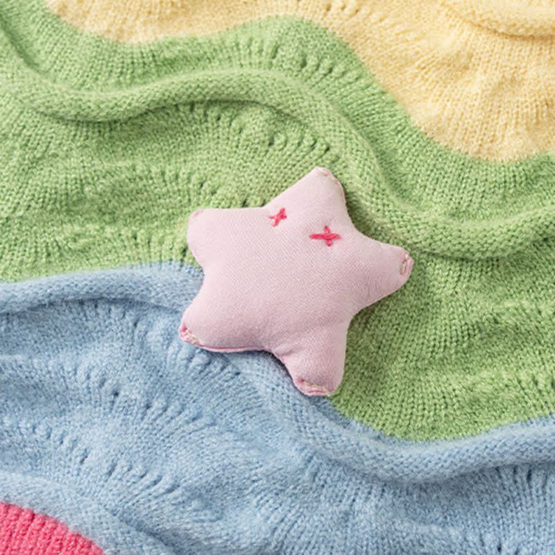 Toddler Girl Star Vest/White Shirt/Blue Jeans - image 7