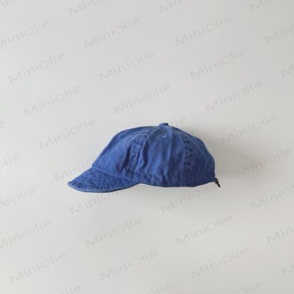 Baby Toddler Chic Washed Peaked Cap - Blue - 6M-3T - image 18