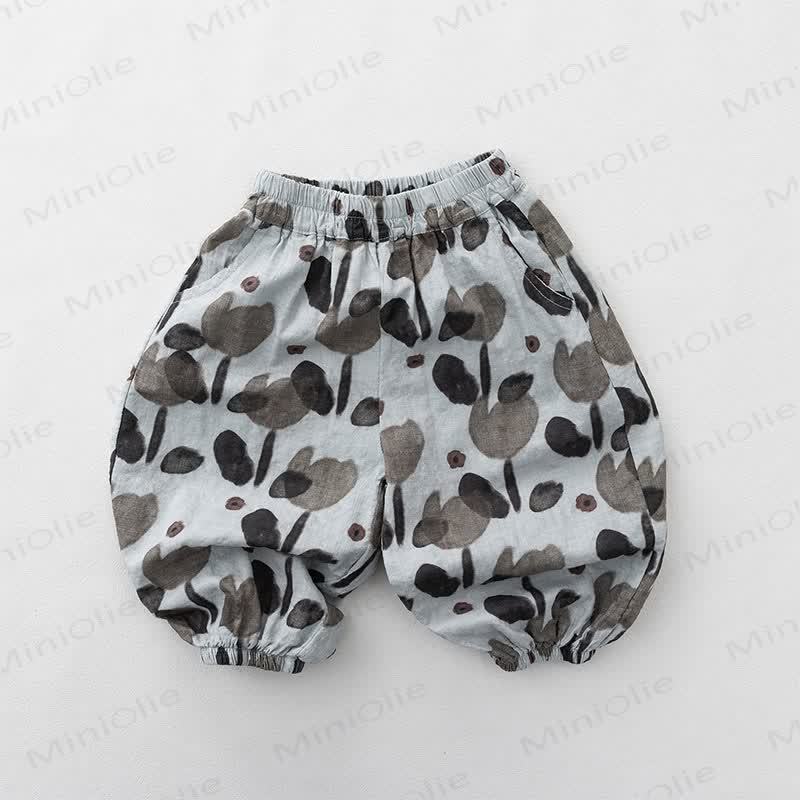 Toddler Cotton Pants - Apricot - 6-7T - image 5