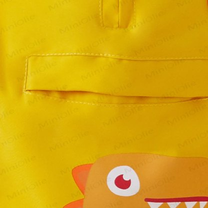 Toddler Dinosaur Hooded Cloak Raincoat - image 18 - image 19
