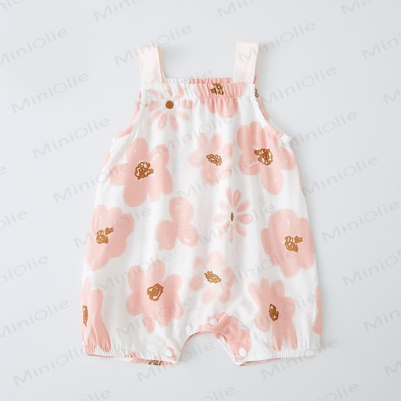 Baby Cotton Gauze Romper - Pink - 18-24M - image 5