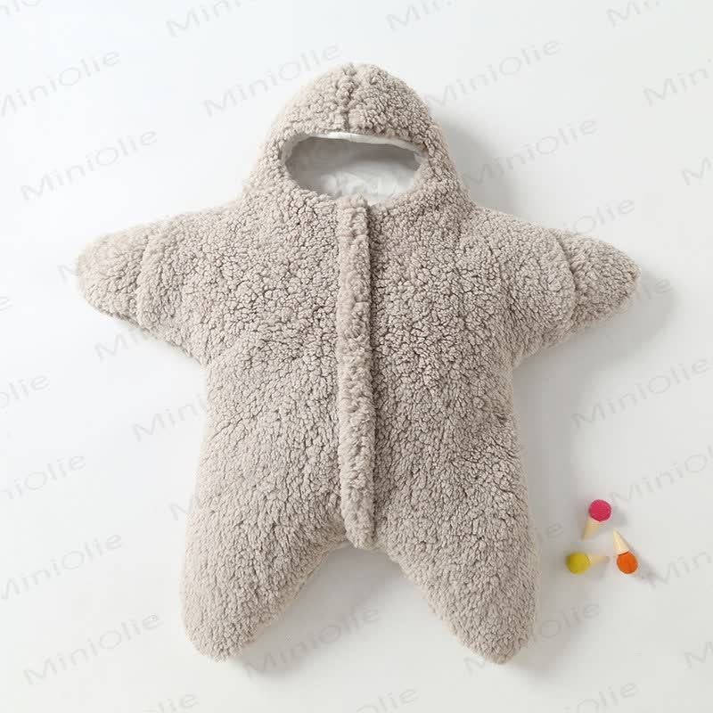 Baby Newborn Starfish Warm Sleeping Bag  - Grey - 0-6M - image 11