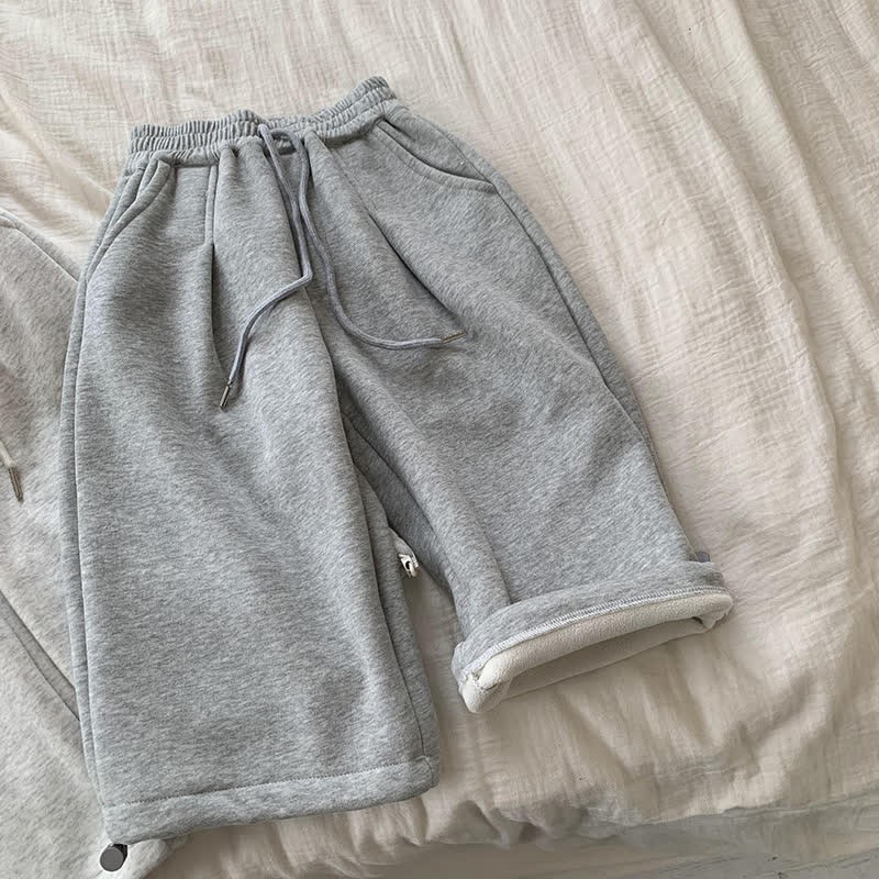 Toddler Basic Fleece Lined Straight-leg Pants  - Grey - 8Y - image 7