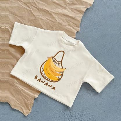 BANANA Baby White Summer Casual T-Shirt - White - 2-3T - image 1
