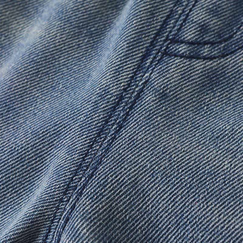 Baby Toddler Puppy Embroidered Denim Pants - image 8