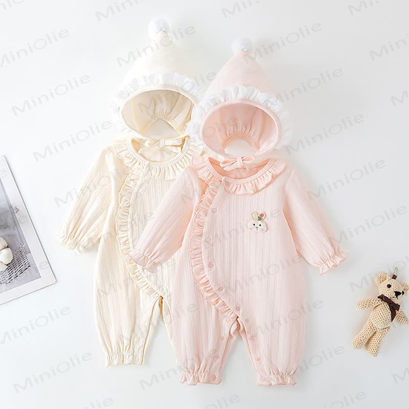 Baby Bunny Romper with Hat - image 12