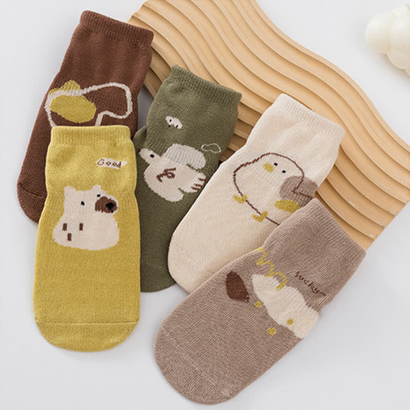 Baby Toddler Animal Duck Floor Socks - image 3