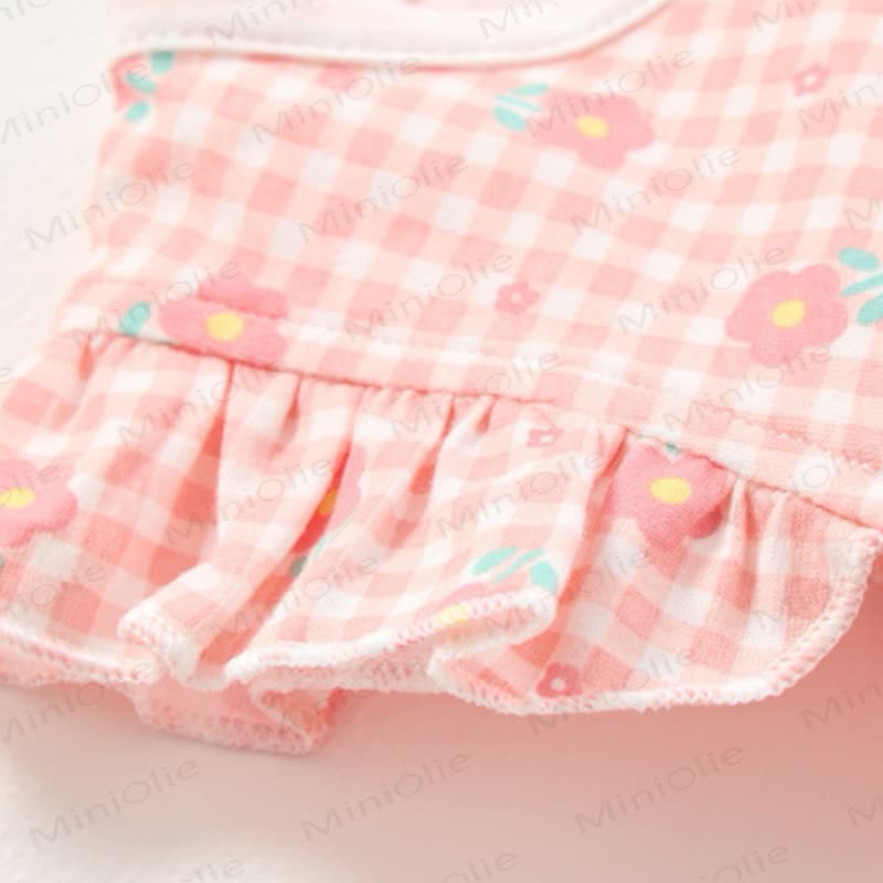 Toddler Baby Girls Print Flutter Sleeve Summer Dress - image 9
