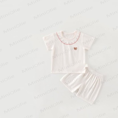 Baby Bear Print and Shorts 2-Piece Set - Pink - 2-3T - image 4