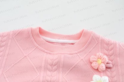 Baby Toddler Girl Flower 2-piece Set - image 5