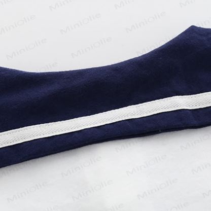 Toddler Baby Classic Nautical Sailor Collar Top and Shorts 2-piece Set - image 8