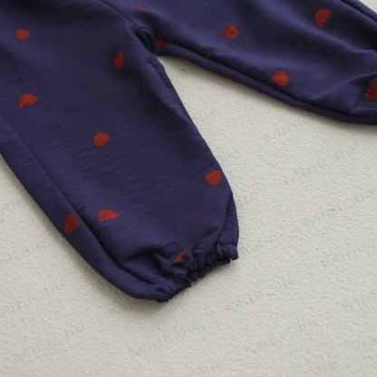 Toddler Tomato Dots Flower Plaid Pants - image 16