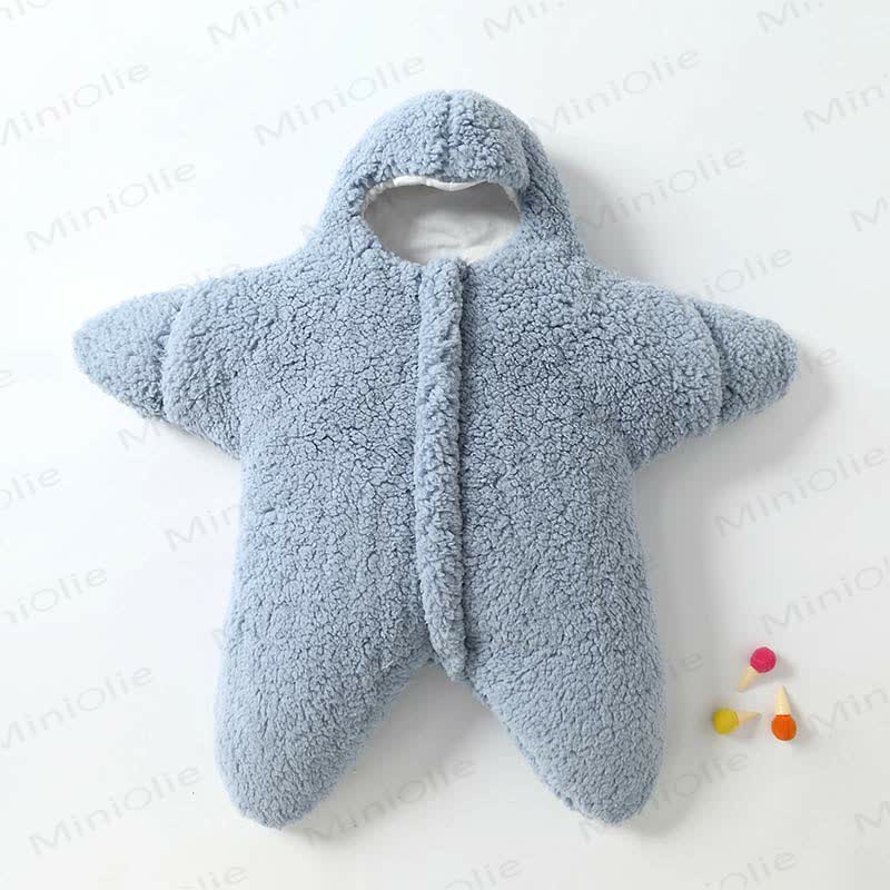 Baby Newborn Starfish Warm Sleeping Bag  - Blue - 0-6M - image 15