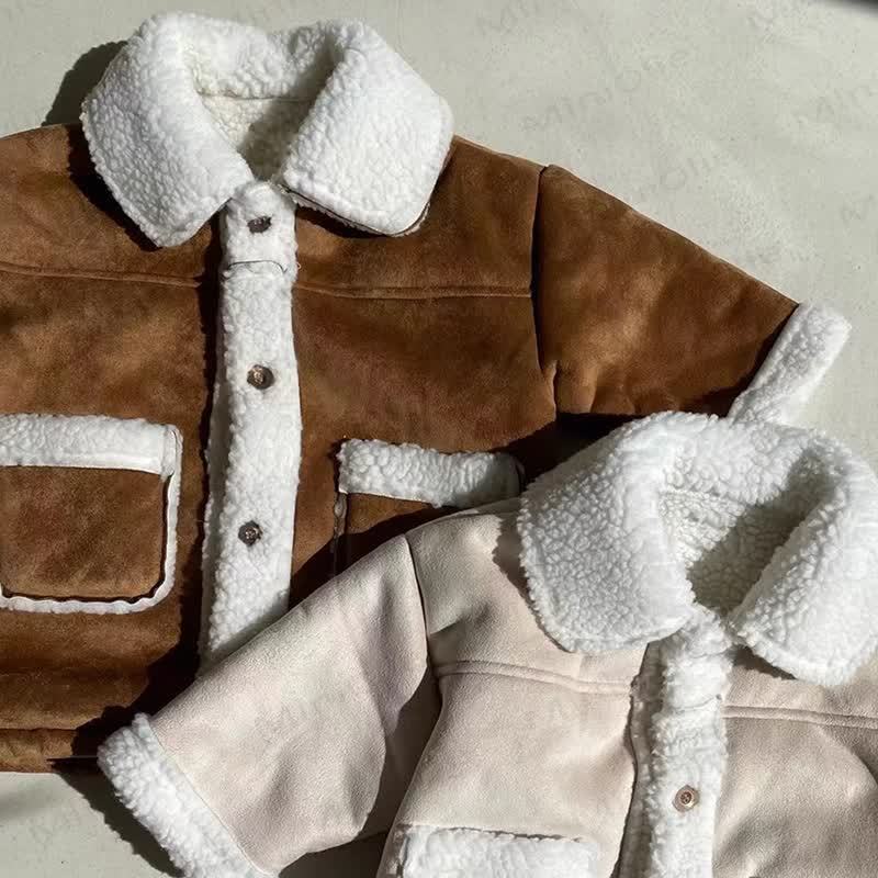 Toddler Retro Collared Cardigan Outerwear - image 3