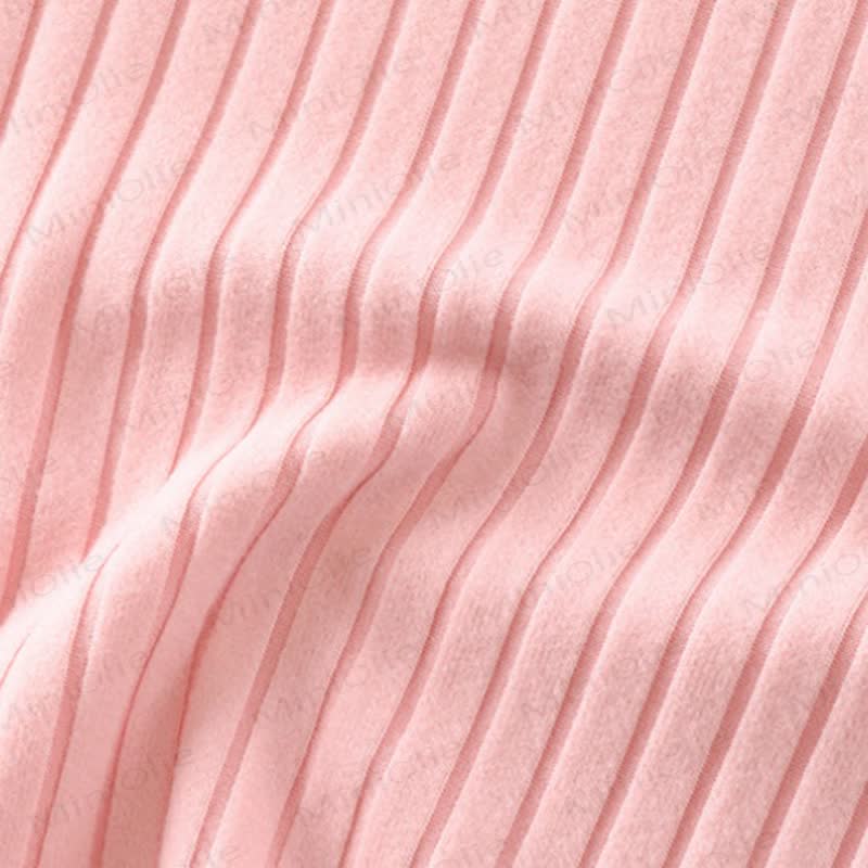Toddler Ribbed Knit Henley 2-piece Pyjama Set - image 11