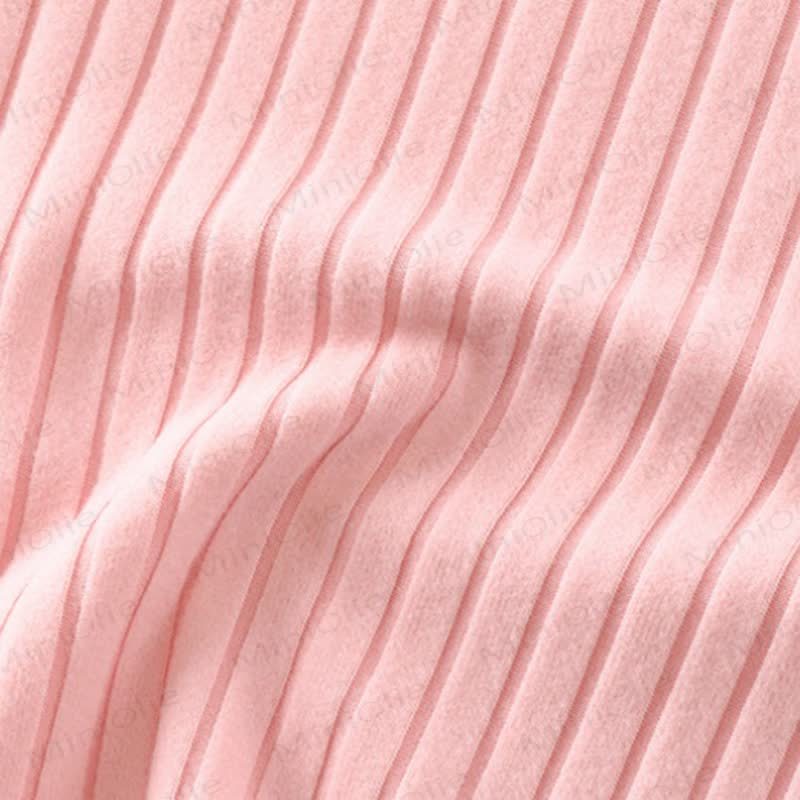 Toddler Ribbed Knit Henley 2-piece Pyjama Set - image 11