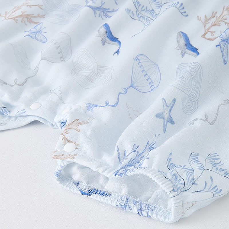 Baby Cotton Gauze Romper - image 8