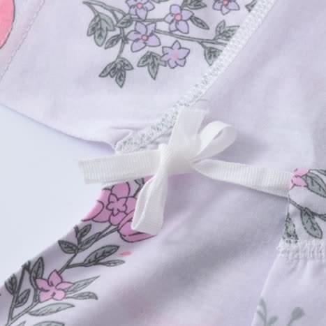 Baby Print Short Sleeve Romper - image 7