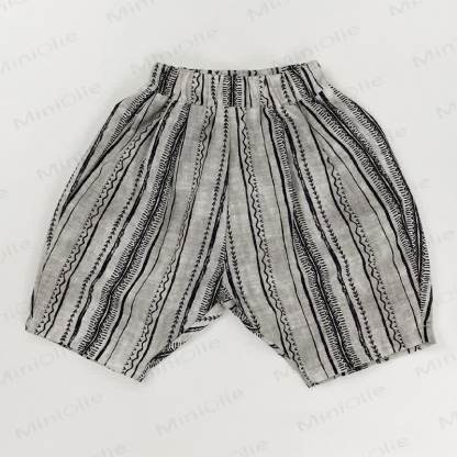 Toddler Cotton Striped Tee or Shorts - LightGrey - 6-7T - image 3