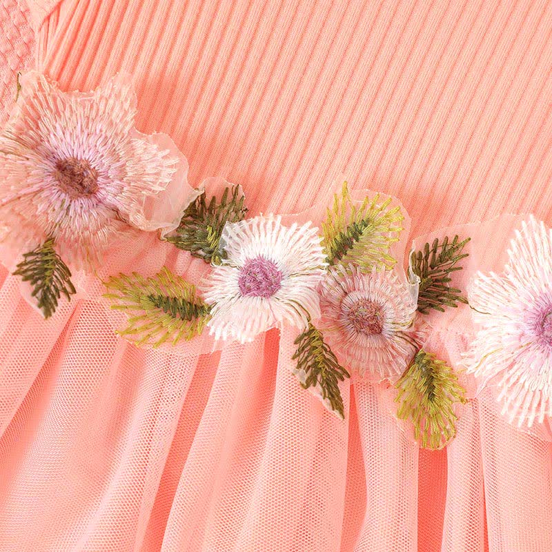 Baby Girl Sweet Flower Tulle Set - image 5