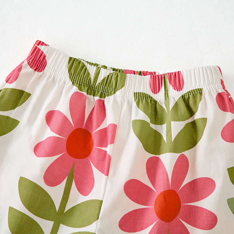 Baby Toddler Flower Sleeveless 2-piece Set - image 6