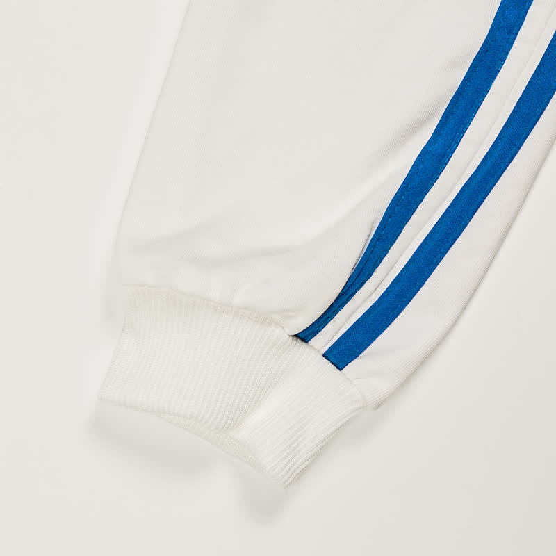 AL DENTE Baby Toddler Pasta Blue Striped 2-piece Set - image 5