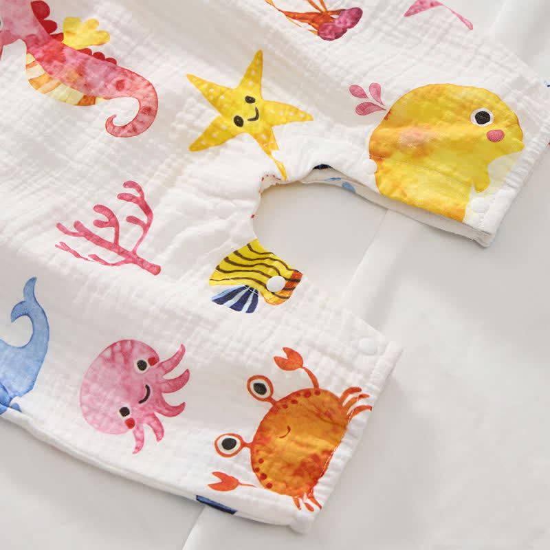 Baby Marine Animals Romper with Hat - image 5